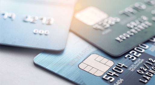 three credit cards that could be used in debit card programs